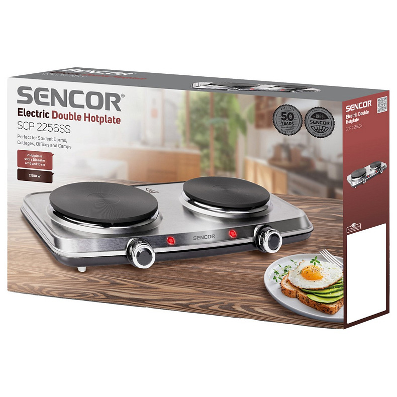 Плита настільна Sencor SCP2256SS