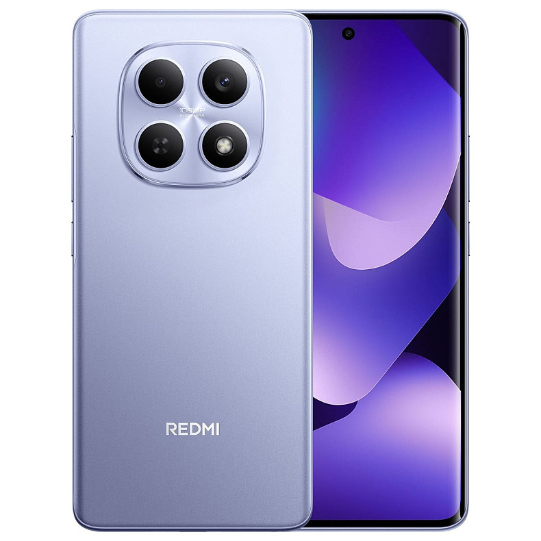 Смартфон Xiaomi Redmi Note 15 4G 8/256Gb NFC (no charger) Purple EU