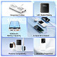 УМБ Vention 10000mAh 22.5W 3A PD,Micro-USB,USB-C,2xUSB-A,Built-in USB-C+Lightning Cables White