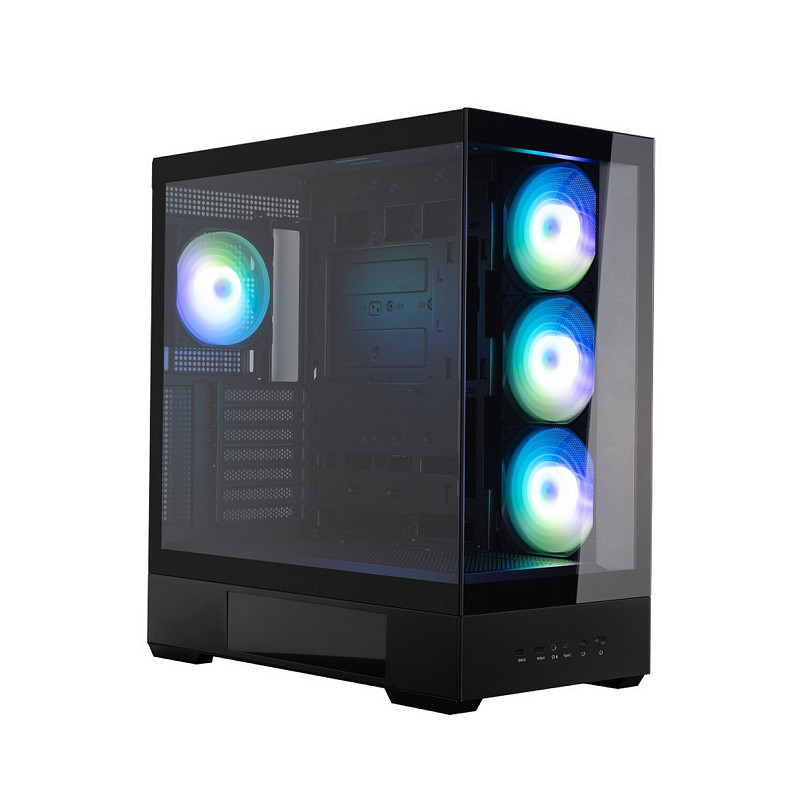 Корпус Zalman P40 DS, без БЖ, 2xUSB3.0, 1xUSB Type-C, 3x120мм ARGB Reverse, 1x120мм ARGB, VGA 420мм