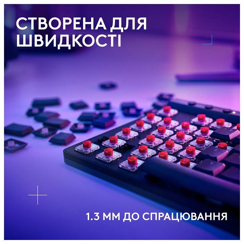 Клавіатура Logitech G515 Lightspeed TKL Wireless Black (920-014075)