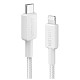 Кабель ANKER 322 USB-C to Lightning - 1.8m Nylon (Білий)