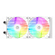 Система водяного охлаждения ID-Cooling FX240 LCD White