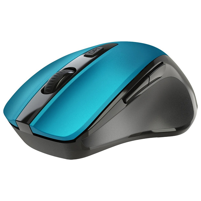 Мышь DEFENDER (52054) Prime MB-053, 6D, 800-1600dpi, TURQUOISE, wireless, silent