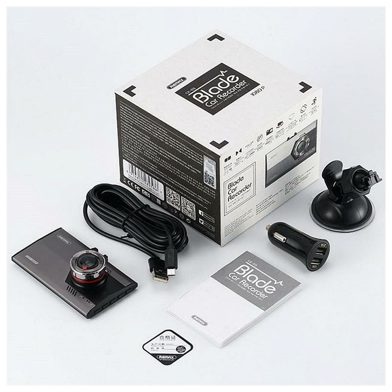 Відеореєстратор Remax CX-05 Car Dash Board Camera Dark Grey (6954851289586)
