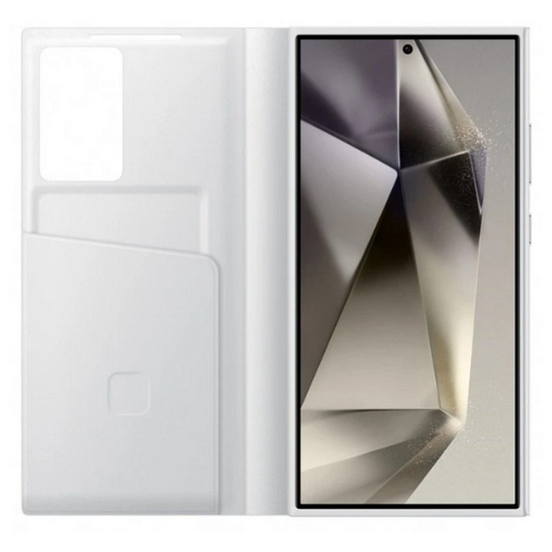 Чохол SAMSUNG для S24 Ultra Smart View Wallet Case White EF-ZS928CWEGWW