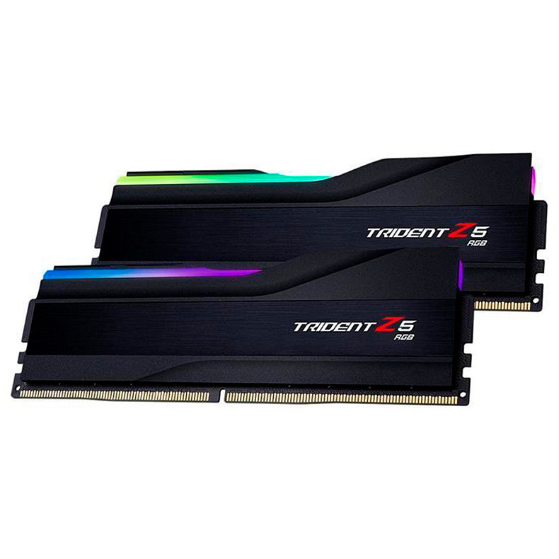 ОЗП G.Skill DDR5 2x32GB 6000 Mhz Trident Z5 RGB Silver (F5-6000J3040G32GX2-TZ5RK)