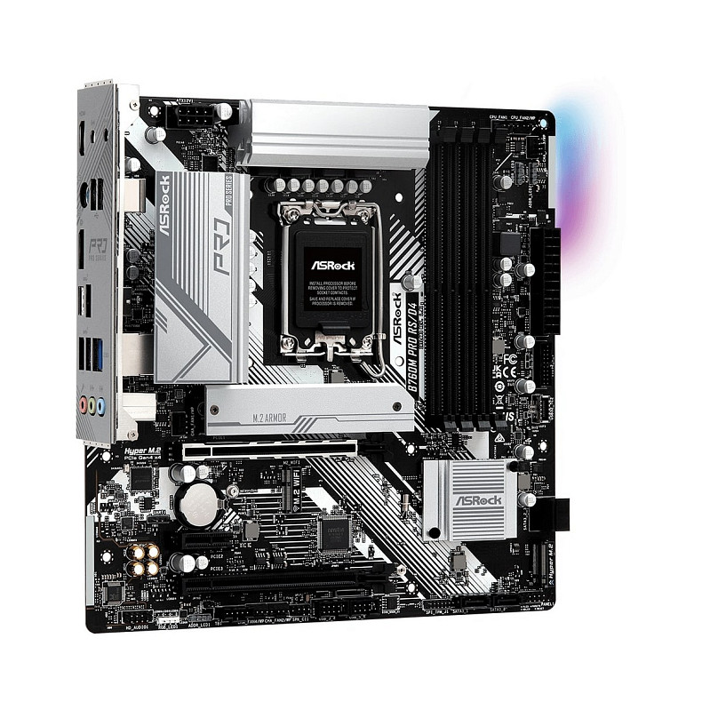 Материнська плата ASRock B760M PRO RS/D4 s1700 B760M 4xDDR4 HDMI DP mATX