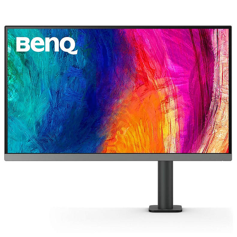 TFT 27" BenQ PD2706UA, 4K UHD, IPS, 99% sRGB, HDR10, HDMI, DP, USB-C, USB-hub, HAS, колонки