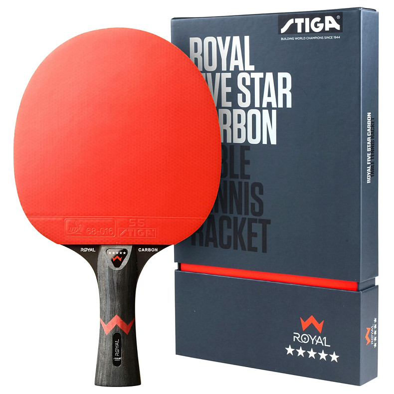 Ракетка для настільного тенісу Stiga Royal Carbon 5 Star FL (1215-2818-01)