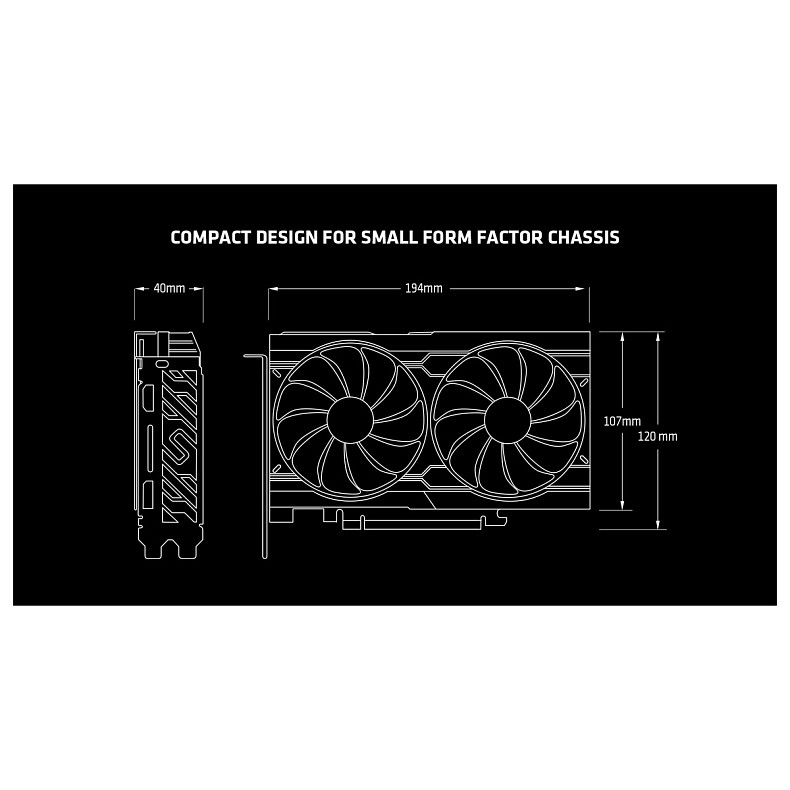 Відеокарта SAPPHIRE Radeon RX 6500 XT 8GB GDDR6 PULSE GAMING OC