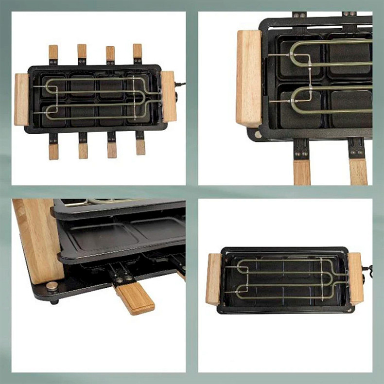 Раклетница-гриль KELA Bedretto, 49х20, 5х12, 5 см, 8 порций (16626)