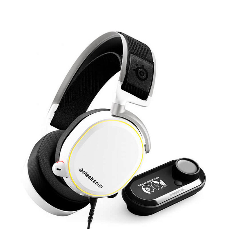 Игровая гарнитура STEELSERIES Arctis Pro + GameDac White (61454)