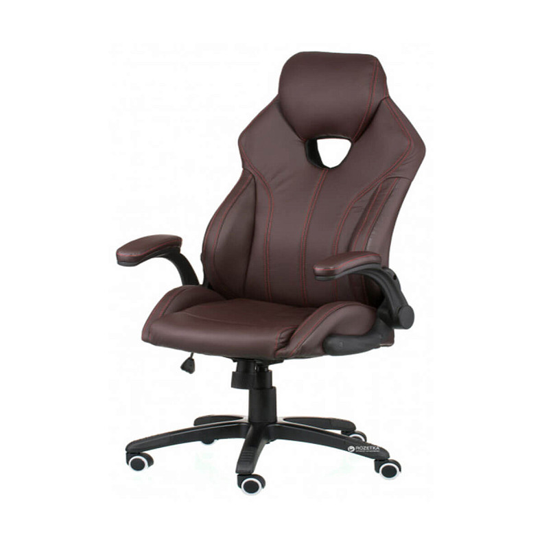 Кресло офисное Special4You Leader Brown (E4985)