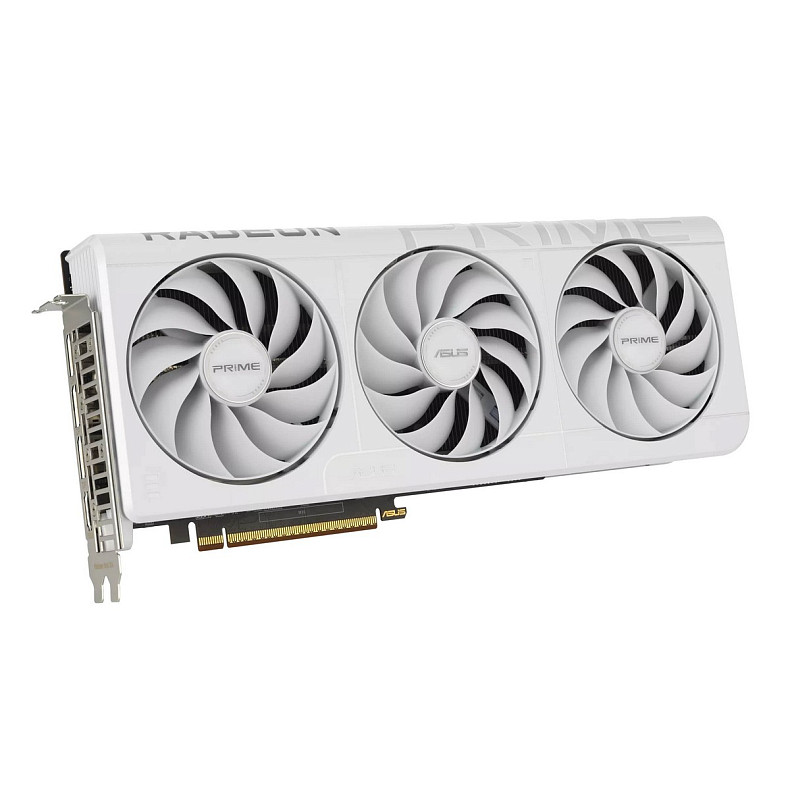 Видеокарта ASUS Radeon RX 9070 XT 16GB GDDR6 OC PRIME-RX9070XT-O16G-WHITE белый