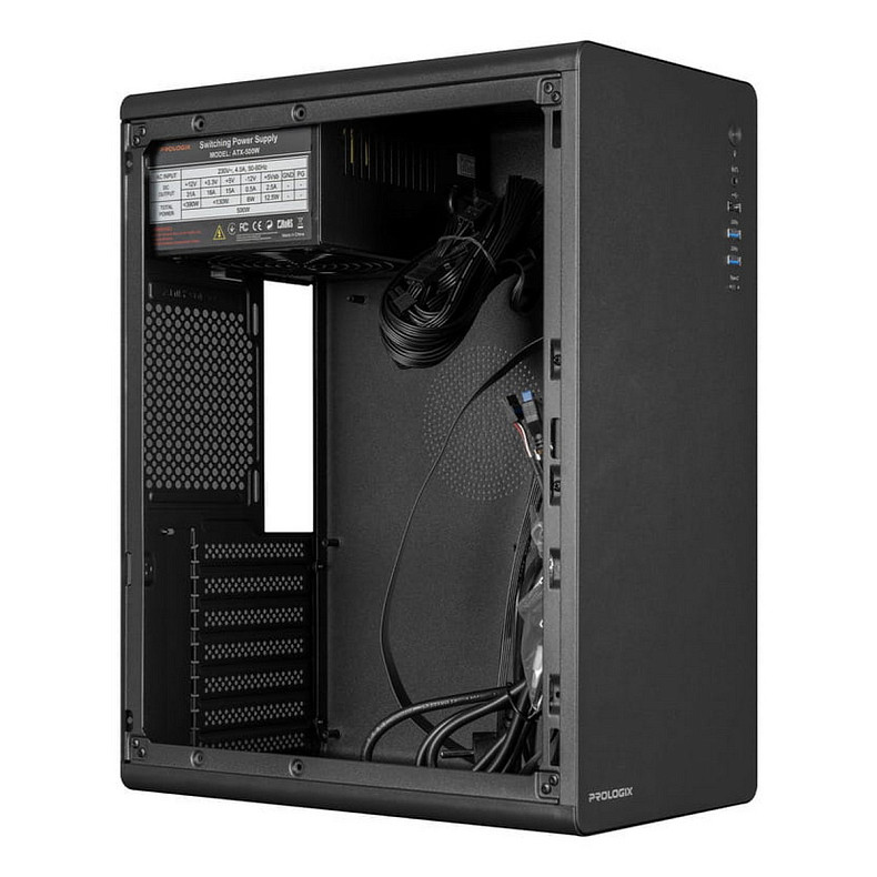 Корпус Prologix E127 500W Black