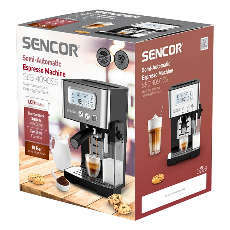 Кофеварка Sencor SES4090SS