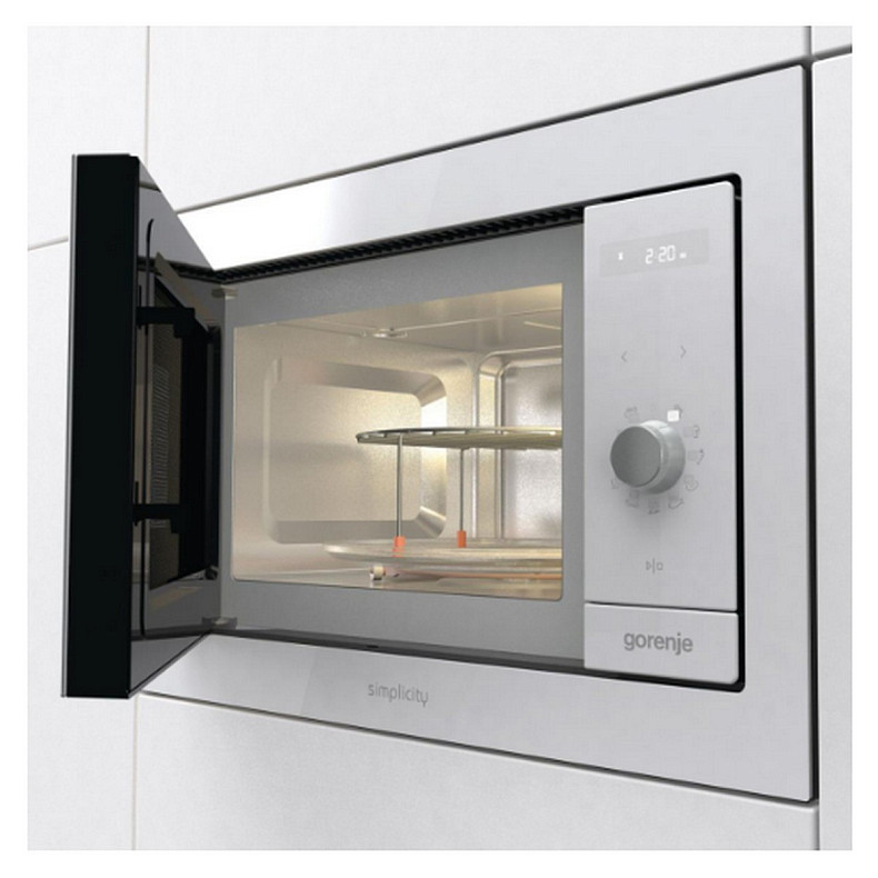Вбудована мікрохвильова піч Gorenje BM235G1SYW (MXY55Z)