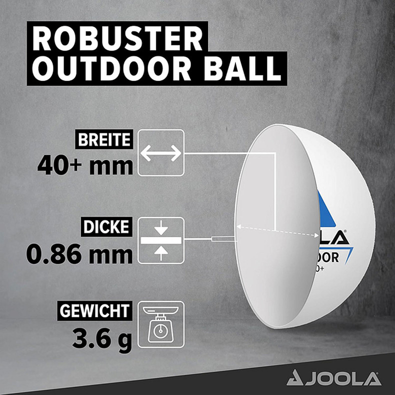 Набор для настольного тенниса Joola Vivid Outdoor 2 Bats 3 Balls (51010)