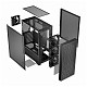 Корпус LogicConcept dart pro midi black mesh fans 4x120mm без БП ATX