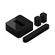 Домашний кинотеатр Sonos 5.1. Beam, Sub & Play black (BSP51EU1BLK)