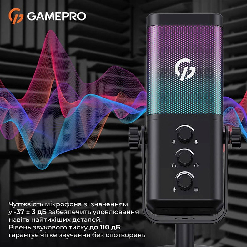 Мікрофон GamePro (UGM117B)