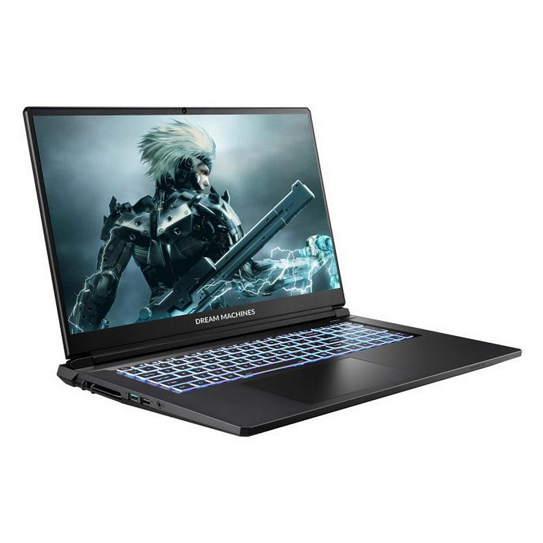 Ноутбук Dream Machines RT5050-17 17.3FHD IPS, AMD AI 7350, 32GB, F2TB, NVD5050-8, DOS, черный