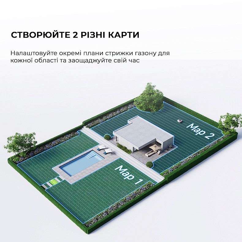 Газонокосилка-робот Dreame A1Pro