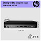 Неттоп HP Pro 400-G9 Mini, Intel i3-13100T, 8GB, F512GB, UMA, WiFi, кл+м, 3р,