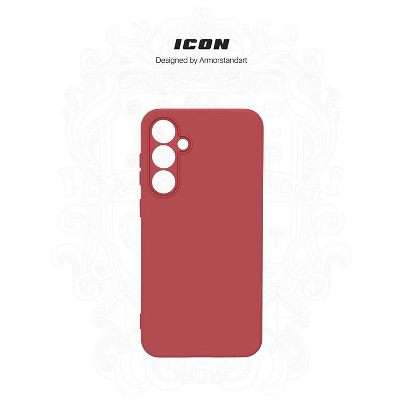 Чохол-накладка Armorstandart Icon для Samsung Galaxy S23 FE SM-S711 Camera cover Marsala (ARM69630)