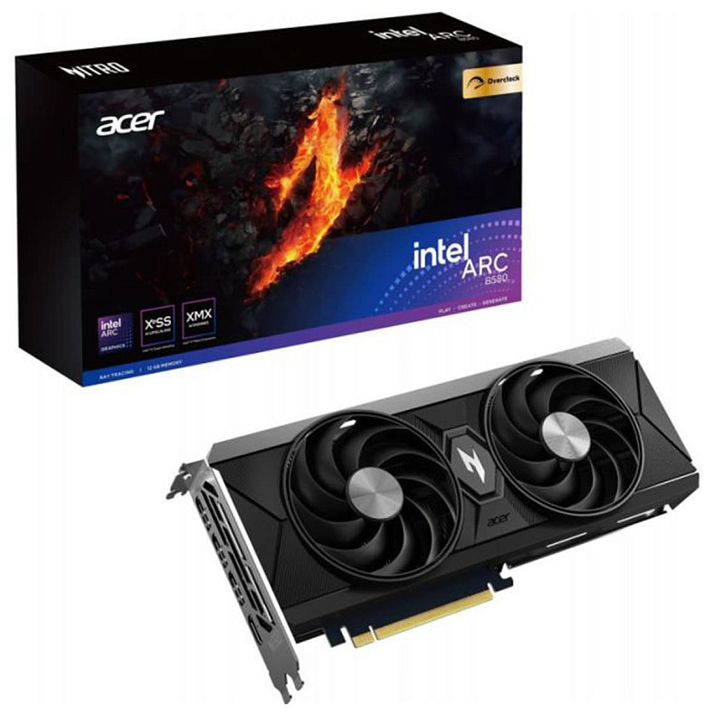 Видеокарта Acer ARC B580 ОС 12GB GDDR6 DP.Z4BWW.P01