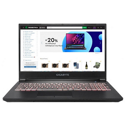 Ноутбук Gigabyte G5 GD FullHD Black (G5_GD-51RU123SD)