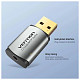 Звукова плата USB Vention Audio USB - 1х3,5 мм jack 4pin Metal (OMTP-CTIA)