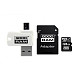 Карта памяти MicroSDXC 128GB UHS-I Class 10 Goodram + SD-adapter + OTG Card reader (M1A4-1280R12)