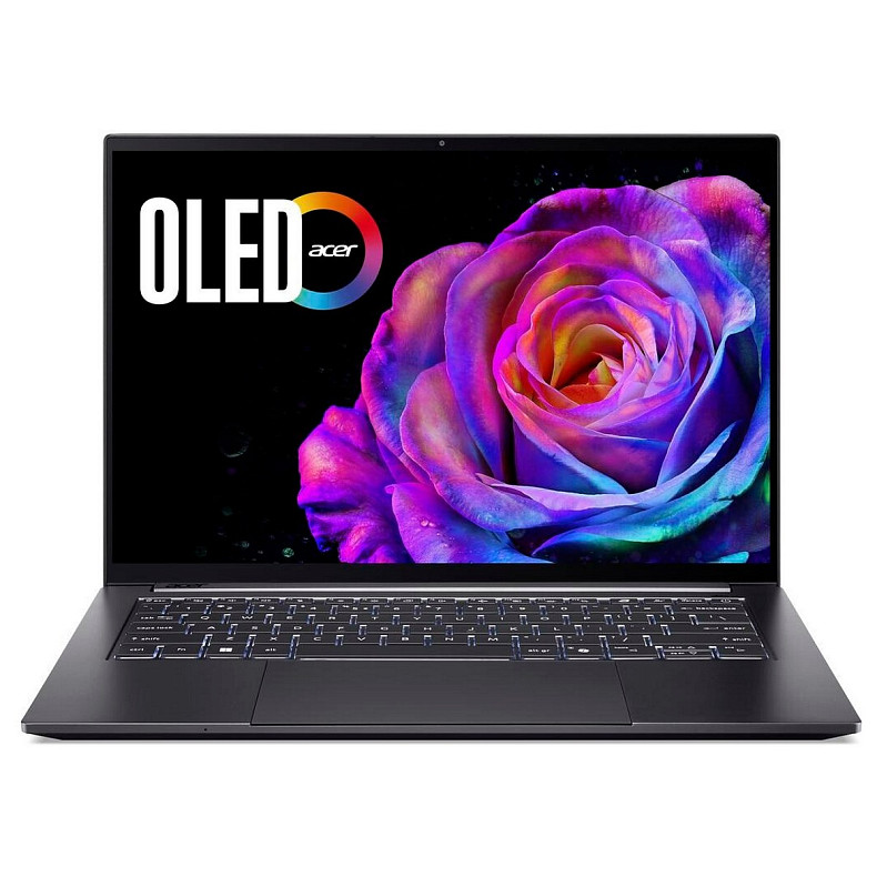 Ноутбук Acer Swift X 14 SFX14-73G 14.5" 2.8K OLED, Intel U7-255H, 32GB, F1TB, NVD5060-8, Win11, серый