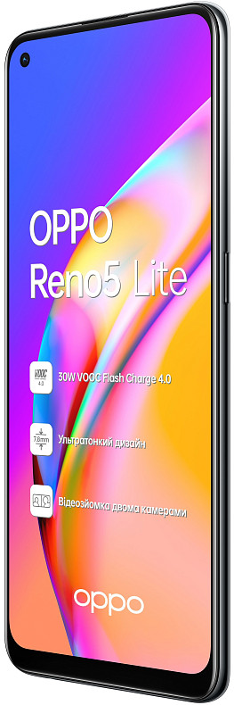 Смартфон OPPO Reno5 Lite 8/128Gb (CPH2205) Black (6944284680715)