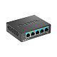 Комутатор D-Link DMS-105 5x2.5GE, Некерований