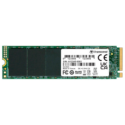 SSD диск Transcend MTE115S 2TB M.2 2280 Gen3x4 TLC (TS2TMTE115S)
