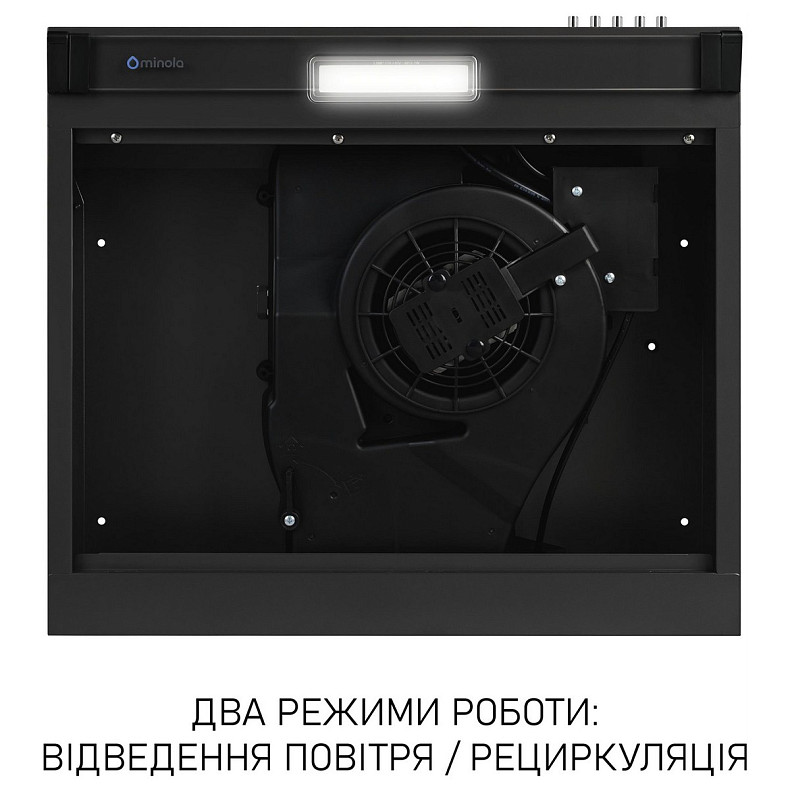 Вытяжка Minola HPL 522 BL