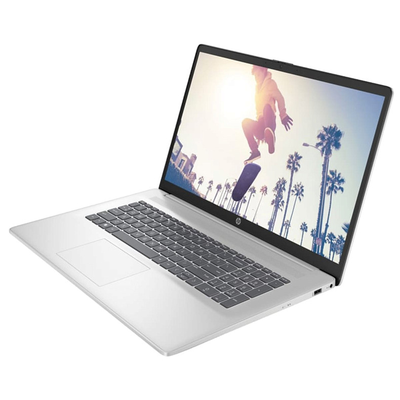 Ноутбук HP 17.3" FHD IPS AG,Intel i3-N305, 8GB, F512GB, сріблястий (9H8Q9EA)