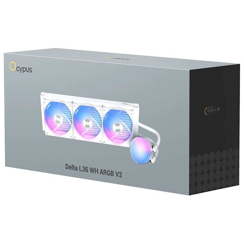 Система жидкостного охлаждения Ocypus DELTA L36 WH ARGB V2 (DELTA-L36-WH3AAWNN02)