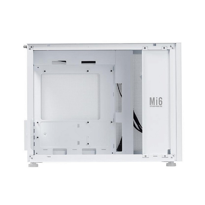 Корпус 1stPlayer Mi6-1F2-W-WH White без БП