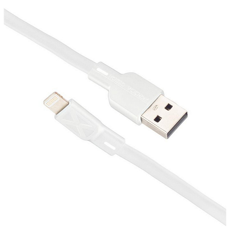 Кабель Proda PD-B18i USB-Lightning, 1м, White