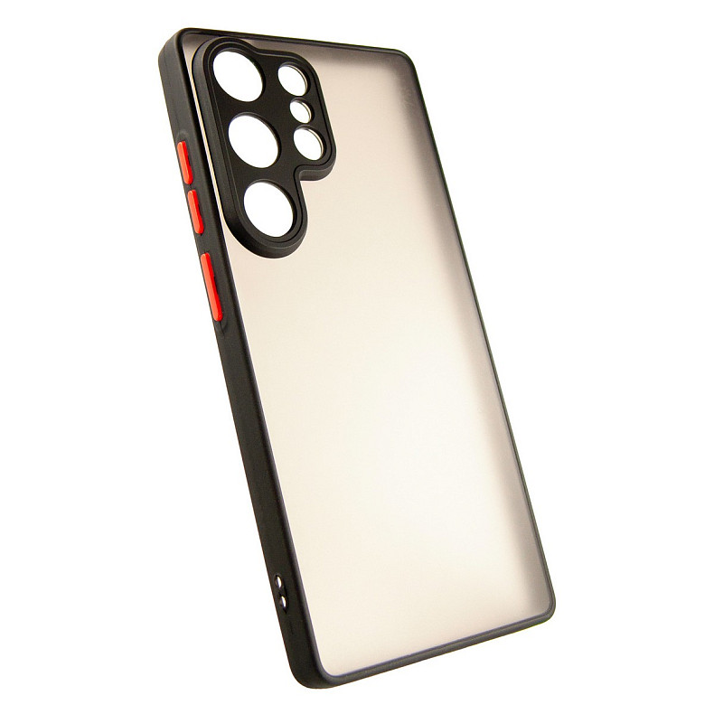 Чeхол-накладка Dengos Matt для Samsung Galaxy S25 Ultra SM-S938 Black (DG-TPU-MATT-164)