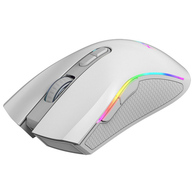 Мишка XTRIKE ME GM-314, ігрова 7200dpi, 7кн, RGB, біла