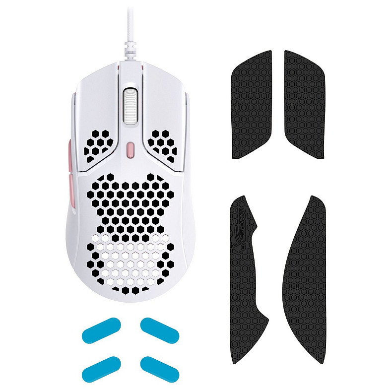 Мишка HyperX Pulsefire Haste USB, White/Pink