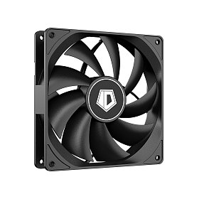 Вентилятор ID-Cooling FL-12025K, 120 x 120 x 25мм, 3-pin, чорний
