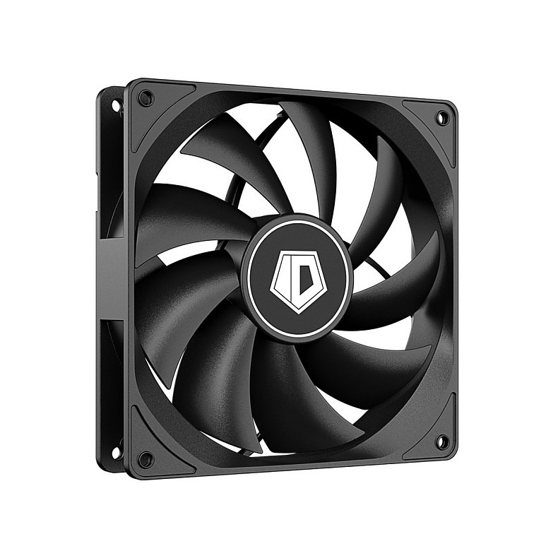 Вентилятор ID-Cooling FL-12025K, 120 x 120 x 25мм, 3-pin, чорний