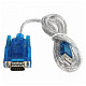 Кабель Atcom USB - COM (M/M) Blue/Silver (17303)