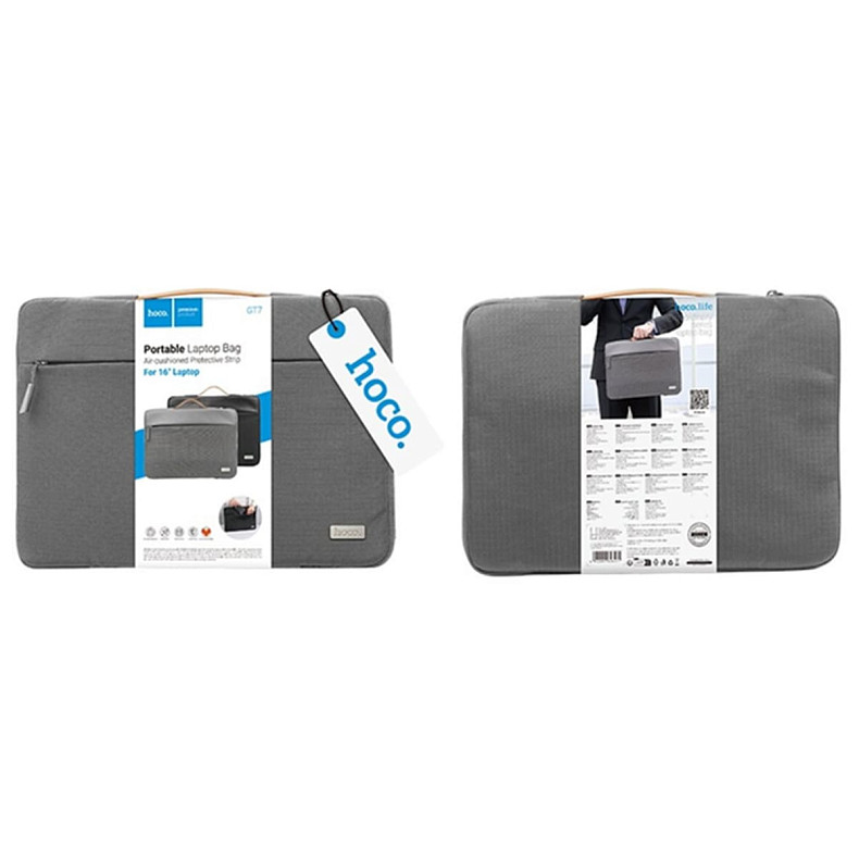 Сумка HOCO GT7 Extraordinary Series Laptop Bag 14" Space Gray